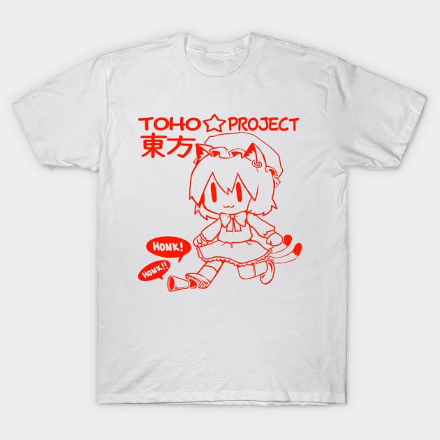 Touhou - CHEN T-Shirt by K009 Stuff